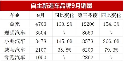 九月車市新格局 五菱新能源銷量破兩萬，長(zhǎng)安吉利領(lǐng)跑國產(chǎn)新時(shí)代